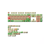  Bộ Keycap AKKO Watermelon (PBT Dye-subbed / MAO profile / 142 nút) 