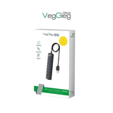  Đầu đọc thẻ USB 2.0 VegGieg - V-C306 6USB+TF+SD 