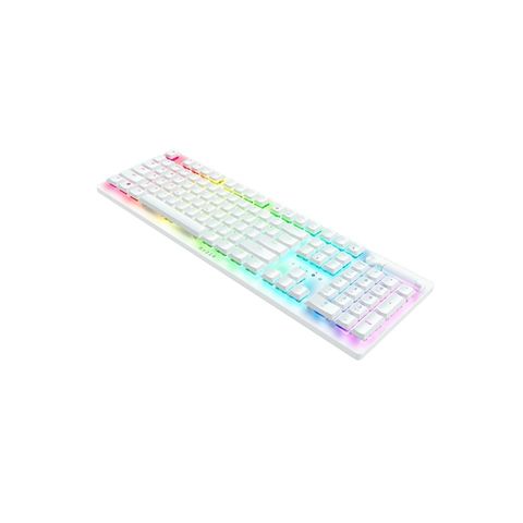  Bàn phím Gaming Razer DeathStalker V2 Pro - White Edition - Clicky Purple Switch 