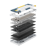  Bàn phím Machenike K600-B82W Tri-mode RGB 