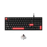  Bàn phím Lemonkey X5 Red Backlight Brown Switch 