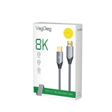  Dây Cáp HDMI VegGieg truyền dữ liệu HDTV 8K 2.1 5 Mét V-H405 