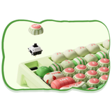  Bàn phím AKKO không dây MG108B Watermelon  (Multi-modes / RGB / Hotswap ) 