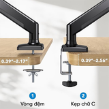  ARM giá treo màn hình EDRA EMA7302 (22-34 inch, 2-10Kg) 