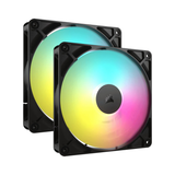  Quạt tản nhiệt Corsair RS140 ARGB White, Black (KIT 2 Fan) 