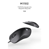  Chuột văn phòng LECOO MS101 Đen 