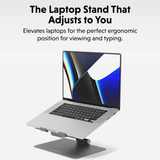  Giá đỡ Hyper HyperSpace Ergonomic Laptop Stand (HS1150GYGL) 