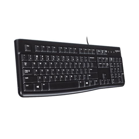  Bàn phím Logitech K120 (USB/Đen) 