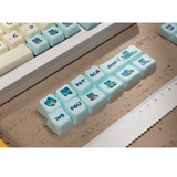  Bộ Keycap AKKO Lemon Bear (PBT Dye-subbed / OEM profile / 122 nút) 