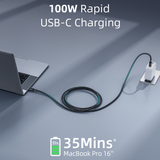  Dây Cáp Innostyle PowerFlex USB C to USB C 2.0M 100W ICC200ALSLV 