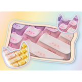  Bộ Keycap AKKO Colorful Cats (PBT Dye-subbed / MAO profile / 142 nút) 