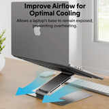  Giá đỡ Hyper HyperSpace Ergonomic Laptop Stand (HS1150GYGL) 