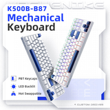  Bàn phím Machenike có dây K500B-B87 White 
