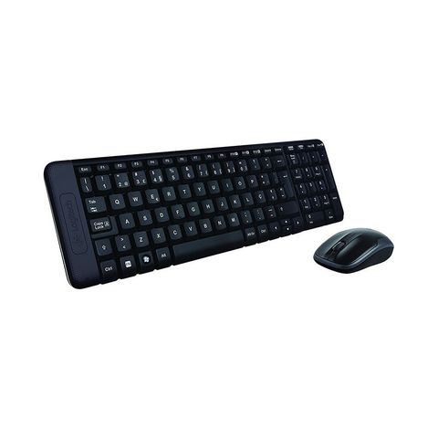  Bộ bàn phím chuột không dây Logitech MK220 Wireless USB 