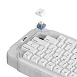  Bàn phím cơ MIKIT MK72 INNOCENCE (RGB / Hotswap / 3 Mode  / HHKB Layout) 