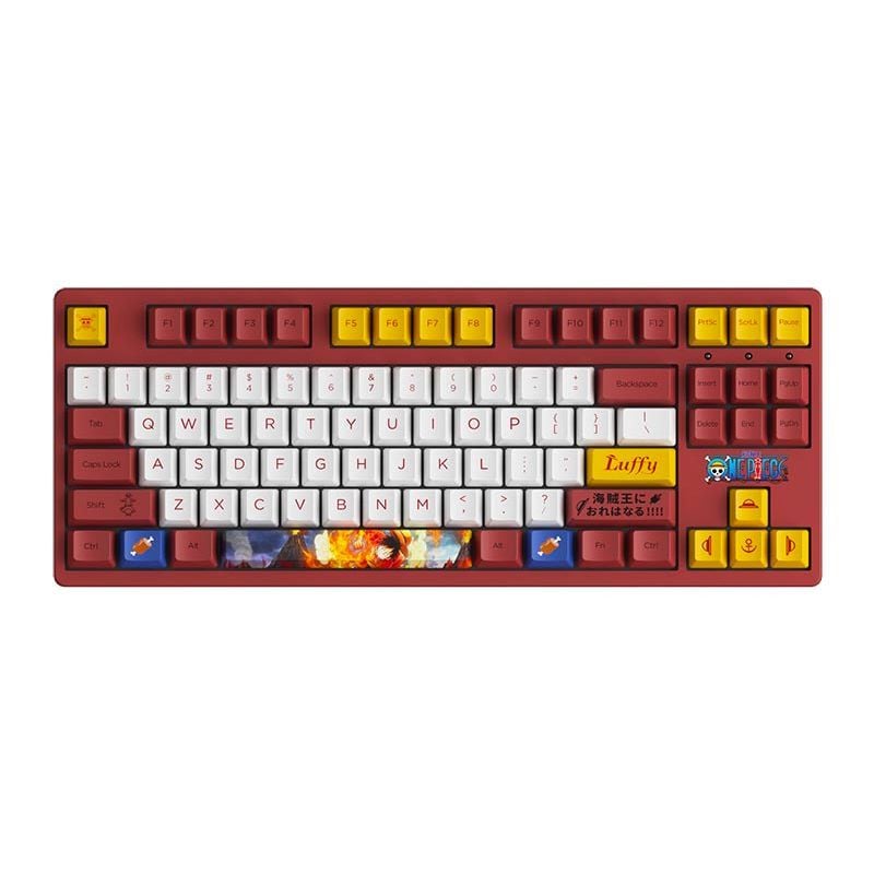  Bàn phím AKKO 3087 RF One Piece – Luffy (Dual-mode /AKKO sw v3/PBT) 