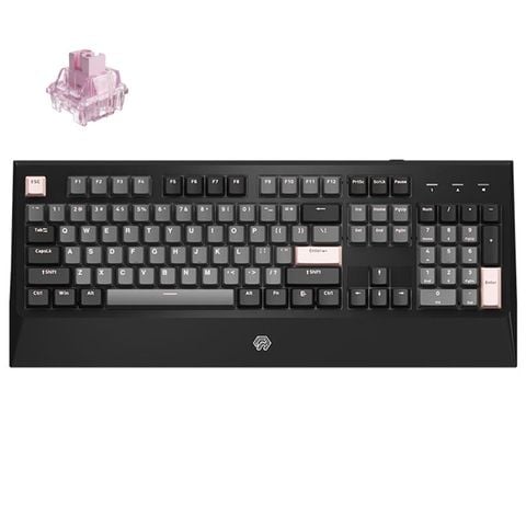  Bàn phím cơ AKKO MOJIKE GK1 Black Pink (AKKO sw v2/LED trắng) 