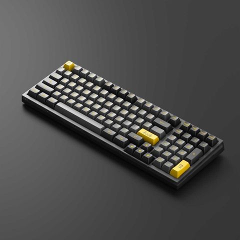  Bàn phím cơ AKKO PC98B Plus Black & Gold (Multi-modes/Hotswap/RGB/Top mount) 