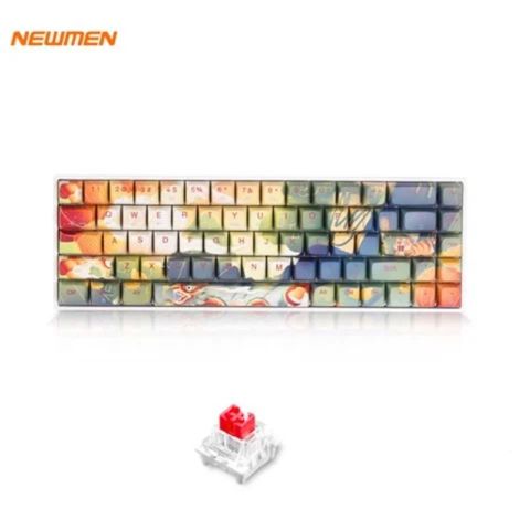  Bàn phím cơ Dual Mode Newmen GM680 Jungle Outemu 