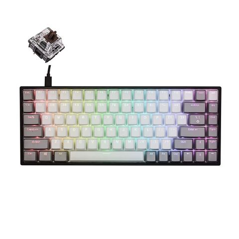  Bàn phím cơ E-DRA EK384 - Led RGB - Huano Switch - Kết nối Type-C 