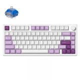 Bàn phím FL-Esports không dây GP75 CPM Taro Purple (3 Mode, Bluetooth, Mạch xuôi) 