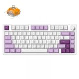  Bàn phím FL-Esports không dây GP75 CPM Taro Purple (3 Mode, Bluetooth, Mạch xuôi) 
