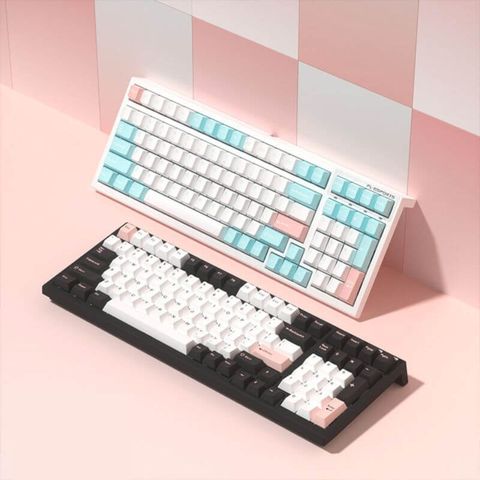  Bàn phím cơ không dây FL-Esports FL100 CPM Marshmallow (RGB/Sw FLCMMK/PBT) 