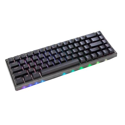  Bàn phím cơ Keycool GZ68 Pro–Smoke Black 