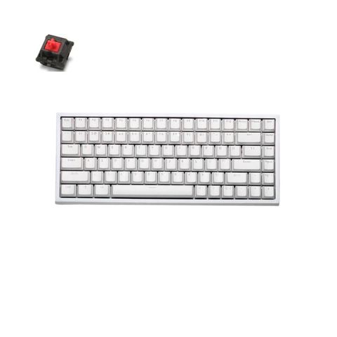  Bàn phím cơ Keycool KC84 - B13 White 