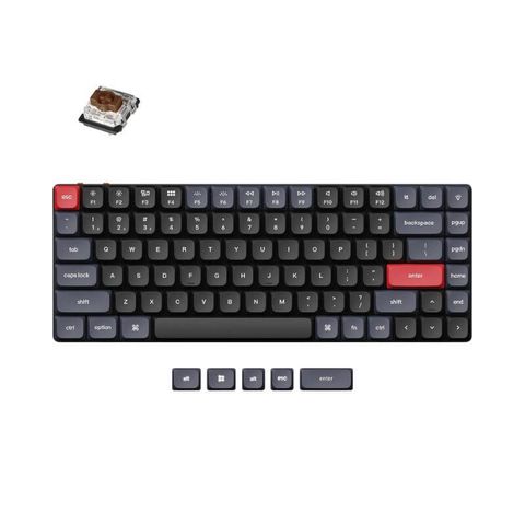  Bàn phím cơ không dây siêu mỏng Keychron K3 Pro (QMK/VIA/Hotswap/PBT/Sw Gateron) 