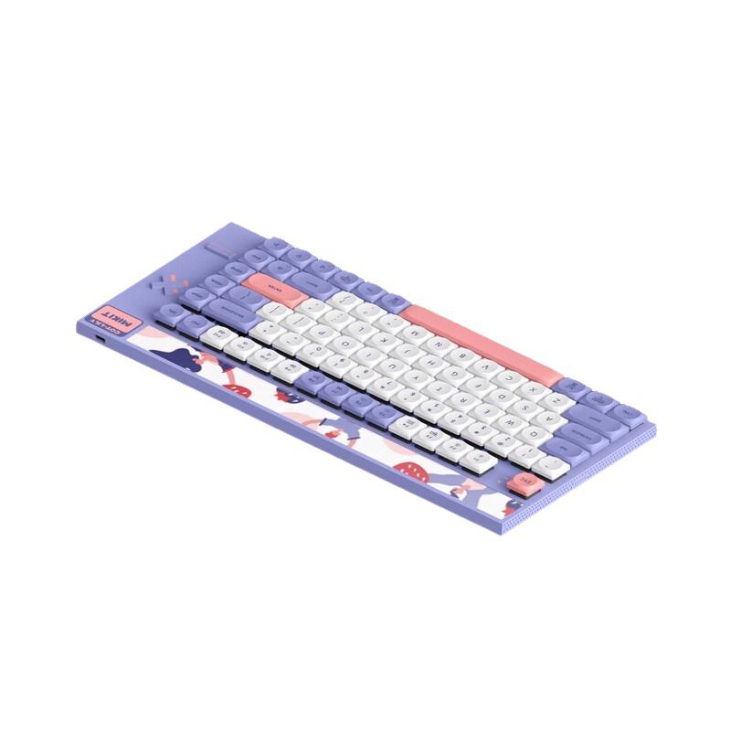  Bàn phím MIKIT CL80 LAVANDERRY (RGB / Low Profile / 3 Mode) 