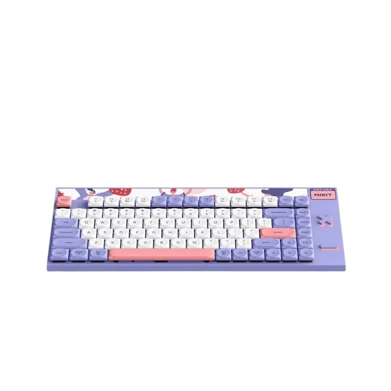  Bàn phím MIKIT CL80 LAVANDERRY (RGB / Low Profile / 3 Mode) 