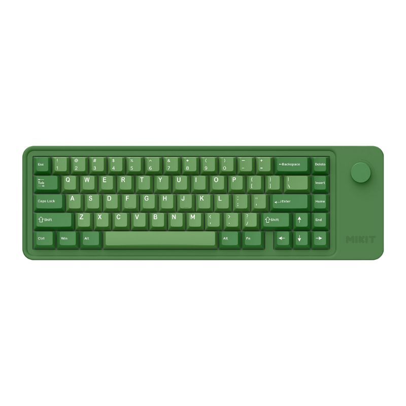  Bàn phím cơ MIKIT M65 EVERGREEN (RGB / Gasket Mount / 3 Mode) 