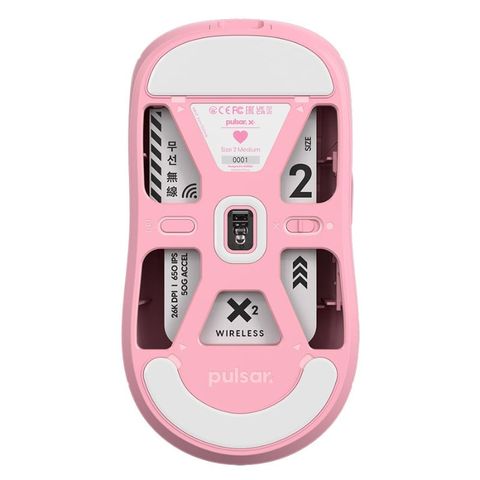  Chuột không dây siêu nhẹ Pulsar X2 Pink 