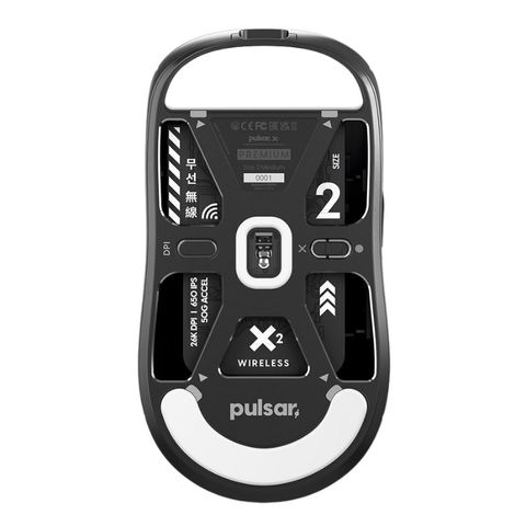  Chuột không dây siêu nhẹ Pulsar X2 Premium Black 