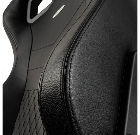  Ghế Gaming NobleChairs EPIC Black Real-Leather 