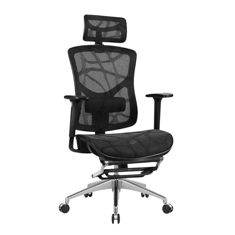  Ghế Công Thái Học Manson Vera (Lưới Wintex / Lưng nâng hạ/ Gác chân /Tay 3D) 