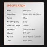  ARM giá treo Microphone HyperWork MA02 