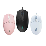  Chuột EDRA Gaming EM6102 (Black/Pink/White) 