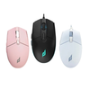 Chuột EDRA Gaming EM6102 (Black/Pink/White) 