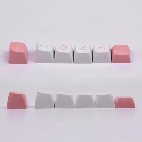  Keycap AJAZZ Peace Kitty PBT Gray White/Pink White 