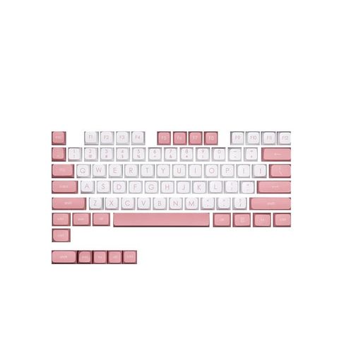  Keycap AJAZZ Peace Kitty PBT Gray White/Pink White 