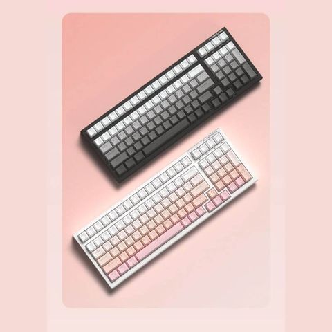  Bàn phím cơ không dây FL-Esports FL100 CPM Sakura Pink (RGB/Sw FLCMMK/PBT) 