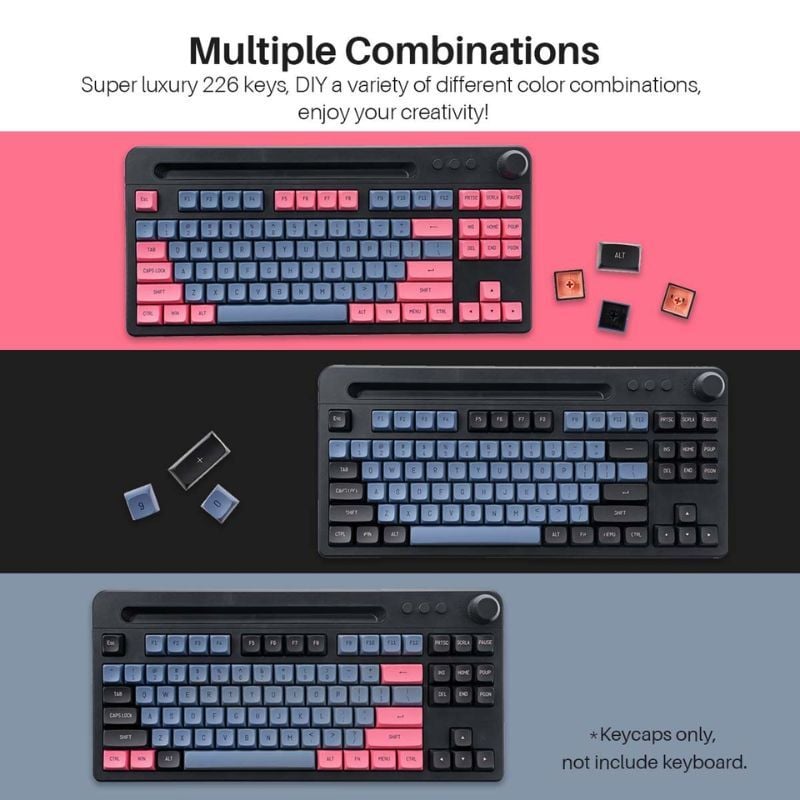  Set Keycap Feker 8008 | CSA Profile - 220 nút 