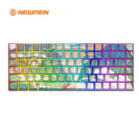  Bộ Keycap Newmen Long - Phụng (Layout 84 phím) 