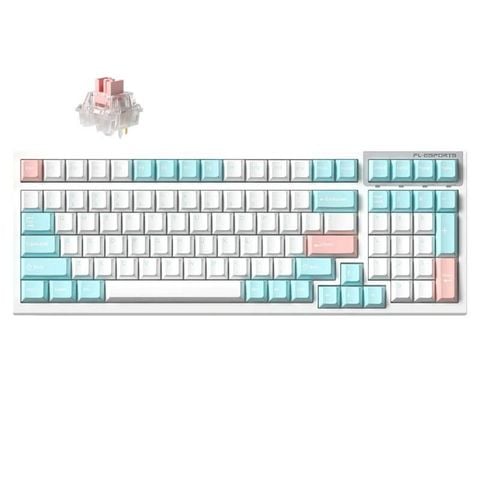  Bàn phím cơ không dây FL-Esports FL100 CPM Marshmallow (RGB/Sw FLCMMK/PBT) 