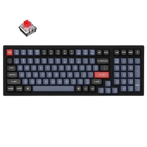  Bàn phím cơ không dây Keychron K4 Pro (QMK/VIA/PBT Double- Shot/Layout 96%) 