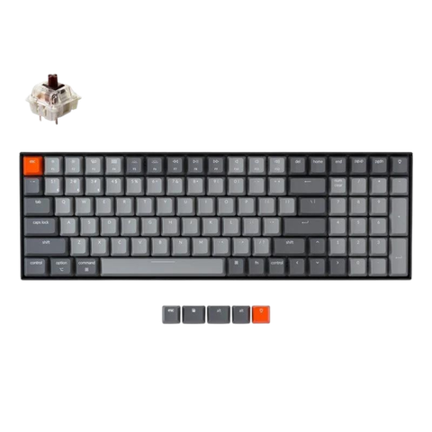  Bàn phím cơ Keychron K4 V2 Vỏ Nhôm Led RGB 