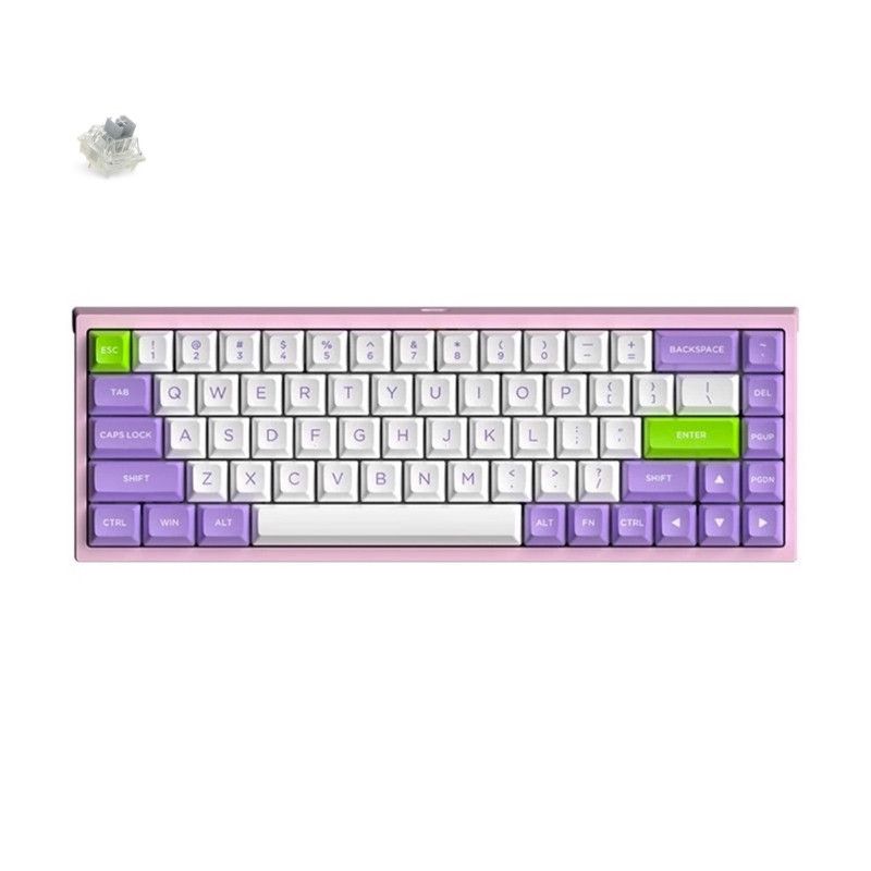 Bàn phím FL-Esports không dây FL680 SAM Purple (RGB, Hotswap, 3 Mode) 