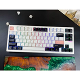  Bàn phím FL-Esports không dây FL750 White Olivia (RGB, 3 Mode, Gasket Mount) 